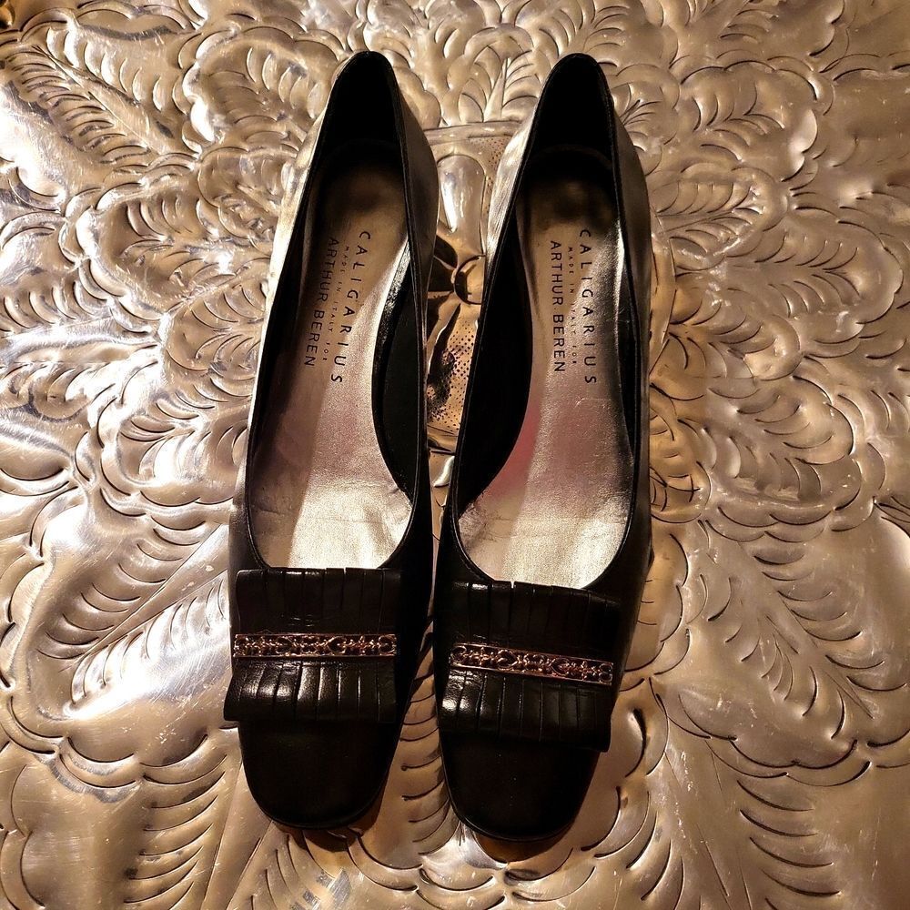 Caligari made in italy-Anita,Tortorella all leather, sz.9.5 4A